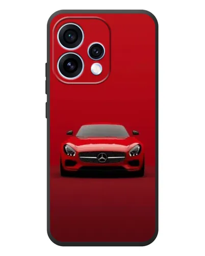 Чохол для OPPO Reno 15 з картинкою «Червоний Mercedes AMG»
