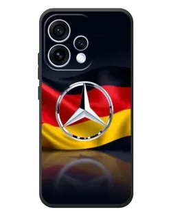 Чохол для OPPO Reno 15 з картинкою «Mercedes — прапор Німеччини»