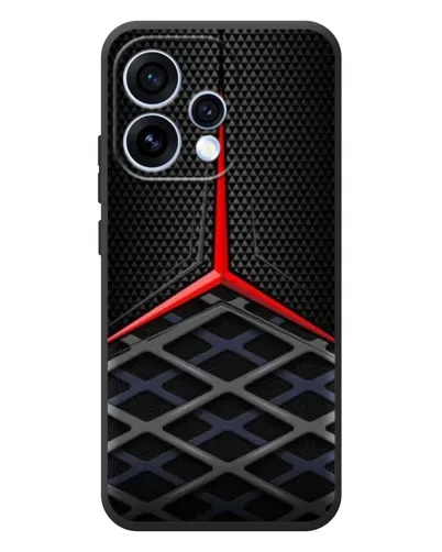Чохол для OPPO Reno 15 з картинкою «Mercedes Carbon Grid»