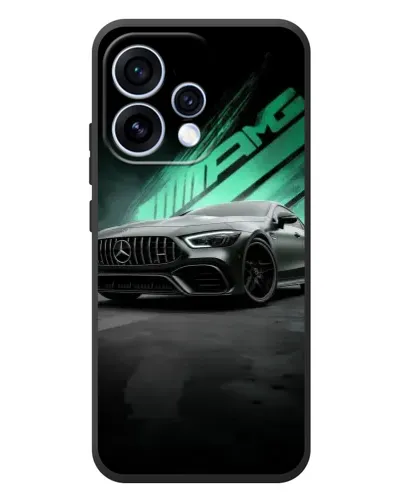 Чохол для OPPO Reno 15 з картинкою «Темний Mercedes AMG»