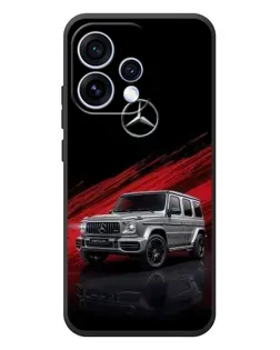 Чохол для OPPO Reno 15 з картинкою «Mercedes G-Class червоний»