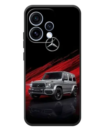 Чохол для OPPO Reno 15 з картинкою «Mercedes G-Class червоний»