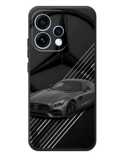 Чохол для OPPO Reno 15 з картинкою «Mercedes AMG — графіка»