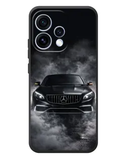 Чохол для OPPO Reno 15 з картинкою «Mercedes у диму»