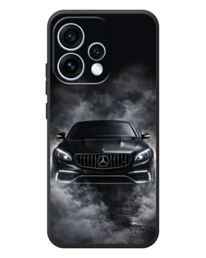 Чохол для OPPO Reno 15 з картинкою «Mercedes у диму»
