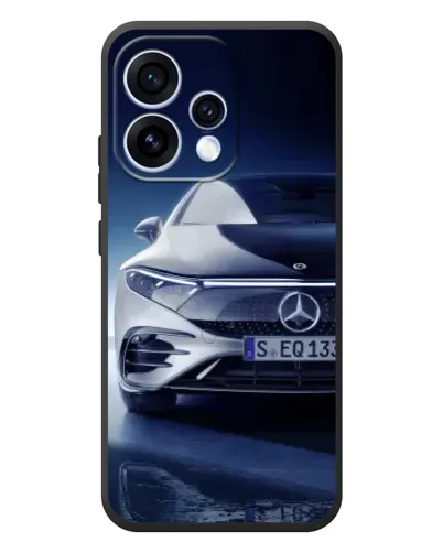 Чохол для OPPO Reno 15 з картинкою «Mercedes EQ — майбутнє»