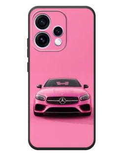 Чехол для OPPO Reno 15 с картинкой «Розовый Mercedes AMG»