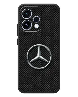 Чехол для OPPO Reno 15 с картинкой «Карбоновый Mercedes стиль»