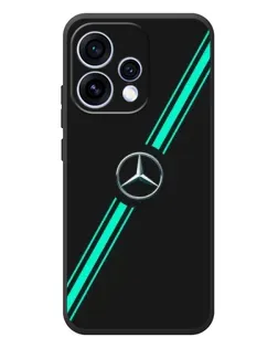 Чехол для OPPO Reno 15 с картинкой «Спортивные линии Mercedes»