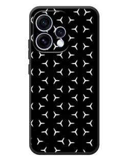 Чехол для OPPO Reno 15 с картинкой «Mercedes паттерн звезд»