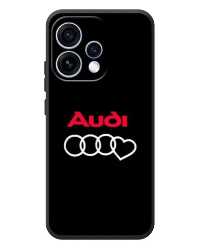 Чохол для OPPO Reno 15 з картинкою «Логотип Audi Heart»