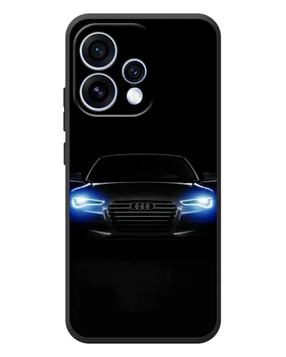 Чохол для OPPO Reno 15 з картинкою «Audi в неоні»