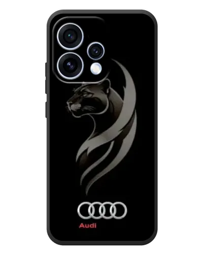Чохол для OPPO Reno 15 з картинкою «Графіка — пантера та Audi»