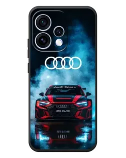 Чохол для OPPO Reno 15 з картинкою «Audi Sport — неон»
