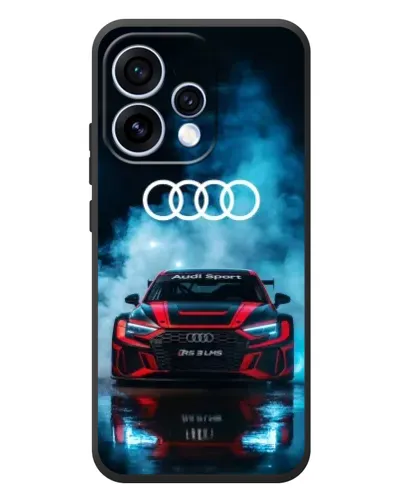 Чохол для OPPO Reno 15 з картинкою «Audi Sport — неон»