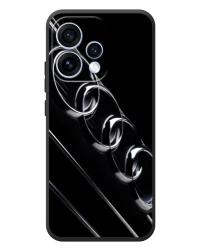 Чохол для OPPO Reno 15 з картинкою «Audi — абстрактні кільця»