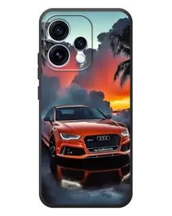 Чохол для OPPO Reno 15 з картинкою «Audi — захід сонця»