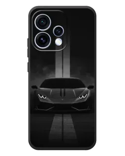 Чохол для OPPO Reno 15 з картинкою «Lamborghini симетрія доріг»