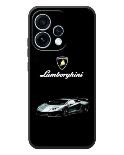 Чохол для OPPO Reno 15 з картинкою «Логотип Lamborghini класика»