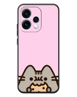 Чохол для OPPO Reno 15 з картинкою «Pusheen та печиво»