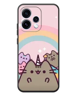 Чохол для OPPO Reno 15 з картинкою «Єдиноріг Pusheen»