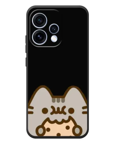 Чохол для OPPO Reno 15 з картинкою «Пушин на чорному»