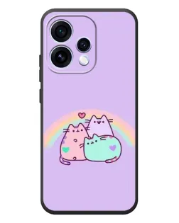 Чохол для OPPO Reno 15 з картинкою «Веселкові Пушини»