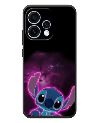 Чехол для OPPO Reno 15 с картинкой «Неоновый Stitch»