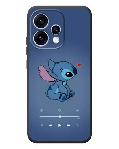 Чехол для OPPO Reno 15 с картинкой «Музыкальный Stitch»