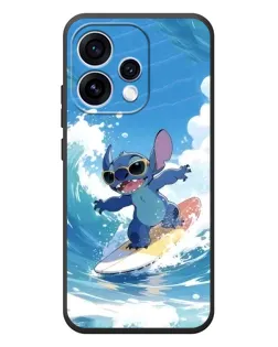 Чехол для OPPO Reno 15 с картинкой «Стич на волне» Чехол для OPPO Reno 15 с картинкой «Стич на волне»