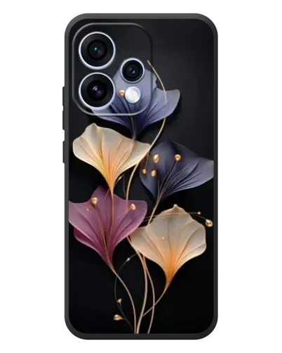 Чохол для OPPO Reno 15 з картинкою «Лілові квіти грації» Чохол для OPPO Reno 15 з картинкою «Лілові квіти грації»