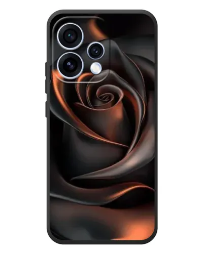 Чохол для OPPO Reno 15 з картинкою «Шовкова чорна троянда» Чохол для OPPO Reno 15 з картинкою «Шовкова чорна троянда»