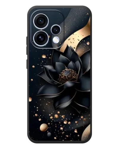 Чохол для OPPO Reno 15 з картинкою «Чорний лотос» Чохол для OPPO Reno 15 з картинкою «Чорний лотос»