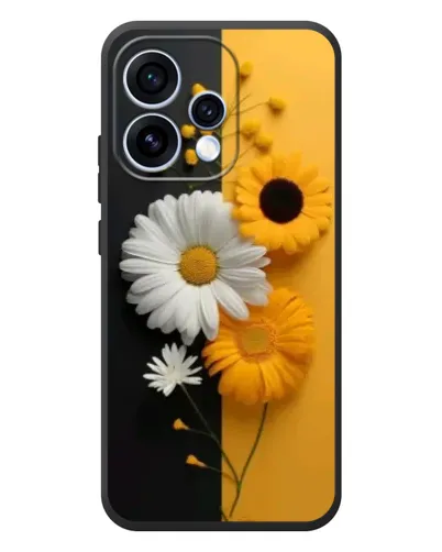 Чохол для OPPO Reno 15 з картинкою «Соняшник та ромашка» Чохол для OPPO Reno 15 з картинкою «Соняшник та ромашка»