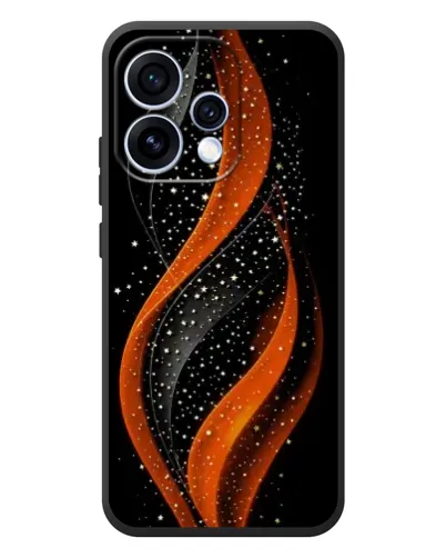 Чохол для OPPO Reno 15 з картинкою «Вогняна зоряна хвиля»