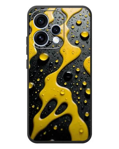 Чохол для OPPO Reno 15 з картинкою «Рідке жовте золото»