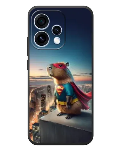 Чехол для OPPO Reno 15 с картинкой «Капи-мен супергерой»