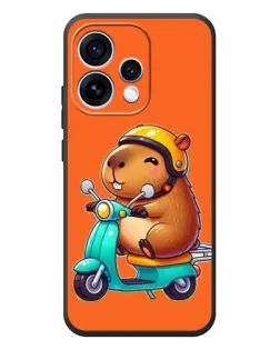 Чехол для OPPO Reno 15 с картинкой «Капибара на скутере» Чехол для OPPO Reno 15 с картинкой «Капибара на скутере»