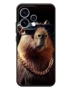Чехол для OPPO Reno 15 с картинкой «Капибара золотая цепь» Чехол для OPPO Reno 15 с картинкой «Капибара золотая цепь»