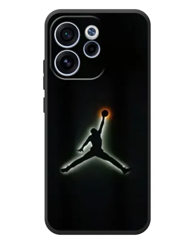 Чехол для OPPO Reno 15F с картинкой «Jordan Gradient Logo»