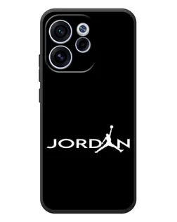 Чехол для OPPO Reno 15F с картинкой «Jordan White Logo»