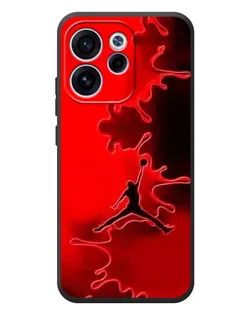 Чехол для OPPO Reno 15F с картинкой «Jordan Red Smoke»