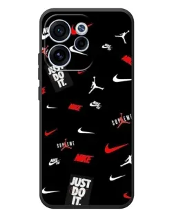 Чехол для OPPO Reno 15F с картинкой «Nike Mix Pattern»