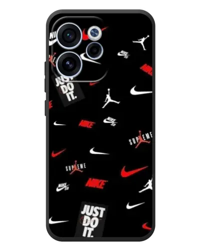 Чехол для OPPO Reno 15F с картинкой «Nike Mix Pattern»