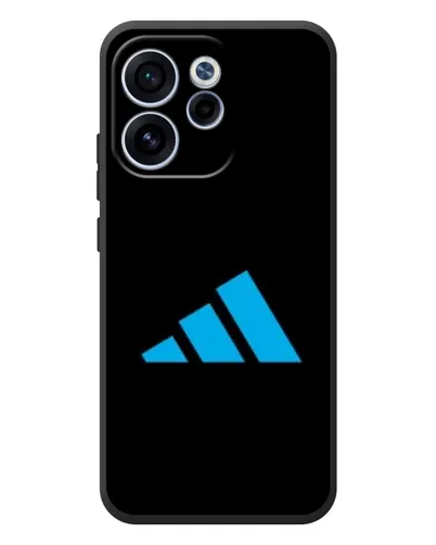 Чехол для OPPO Reno 15F с картинкой «Adidas Cyan Logo» Чехол для OPPO Reno 15F с картинкой «Adidas Cyan Logo»