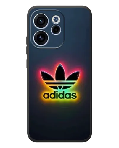 Чехол для OPPO Reno 15F с картинкой «Неоновый Adidas» Чехол для OPPO Reno 15F с картинкой «Неоновый Adidas»