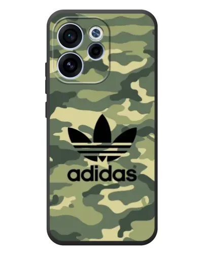 Чехол для OPPO Reno 15F с картинкой «Милитари стиль Adidas» Чехол для OPPO Reno 15F с картинкой «Милитари стиль Adidas»