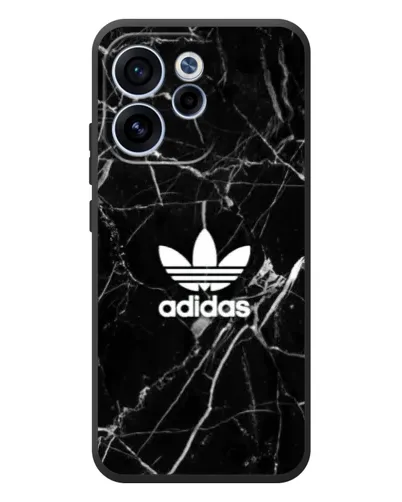 Чехол для OPPO Reno 15F с картинкой «Белый мрамор Adidas» Чехол для OPPO Reno 15F с картинкой «Белый мрамор Adidas»