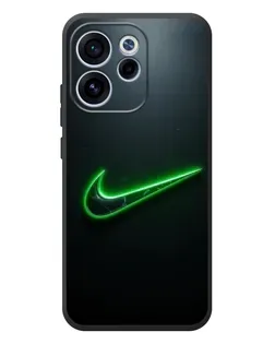 Чохол для OPPO Reno 15F з картинкою «Неоновий контур Nike» Чохол для OPPO Reno 15F з картинкою «Неоновий контур Nike»