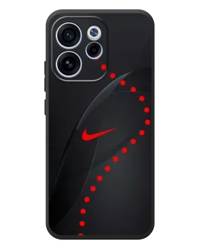 Чехол для OPPO Reno 15F с картинкой «Абстрактный дизайн Nike»